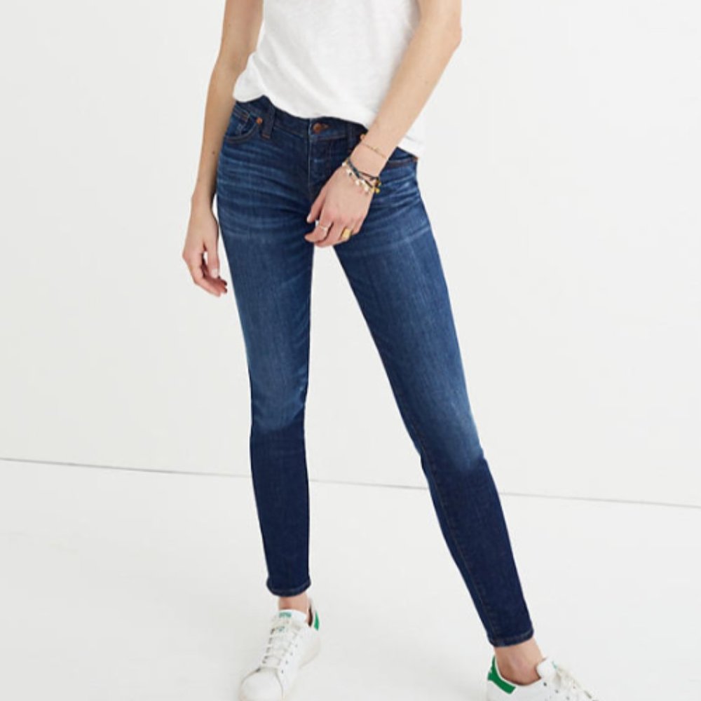 Madewell 8" Skinny Jeans in Riverdale Wash Size 27